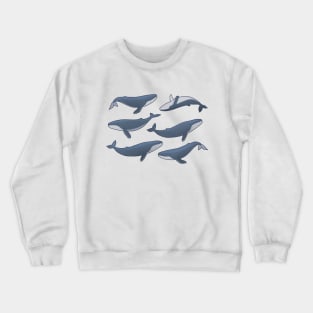 Humpback Whales Crewneck Sweatshirt